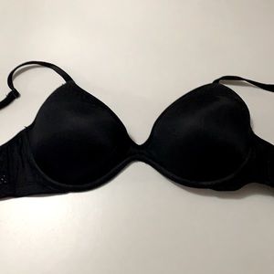 4/$20 PINK Black Scoopneck Bra